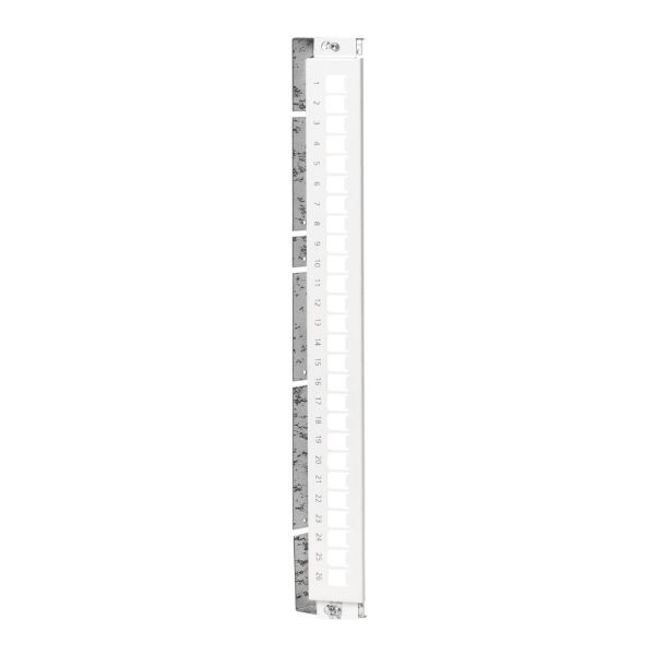Schneider Electric 518534844 Patch-paneeli RJ45, valkoinen 26 liitintä