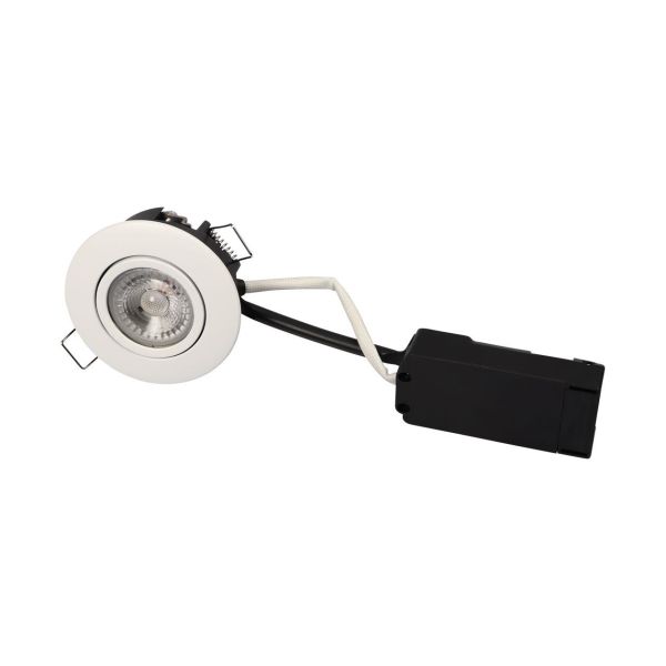 Scan Products Luna LP Downlight-valaisin 6,2 W, valkoinen 2700 K