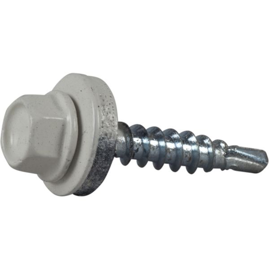 ESSVE 64905 Kateruuvi 4,8 x 28 mm, porakärki, 250 kpl Valkoinen (RR20)