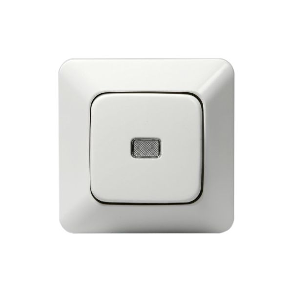 ABB 1466UP Painike upotettava, IP20, valkoinen Sileä