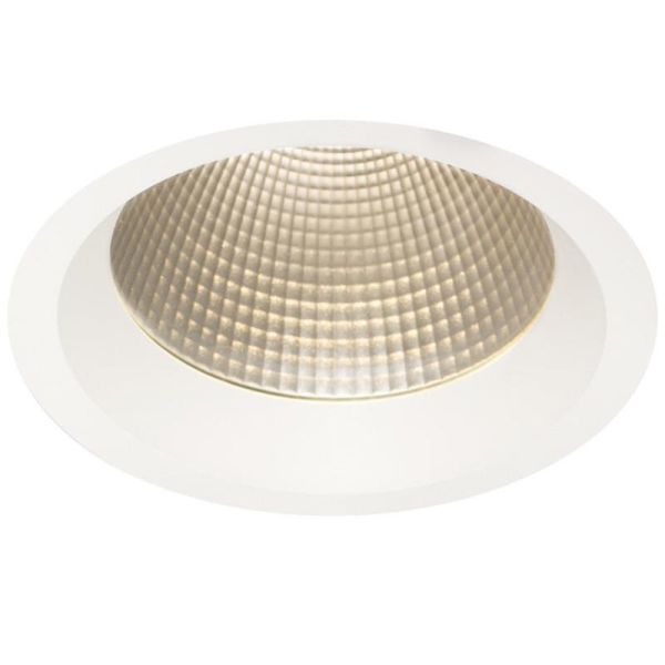 Hide-a-Lite Solo Maxi G2 Downlight-valaisin valkoinen, 3000K On/off-liitäntälaite