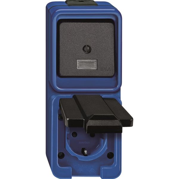 Schneider Electric 227875 Yhdistelmäpistorasia 10/16 A x 10 A 250 V