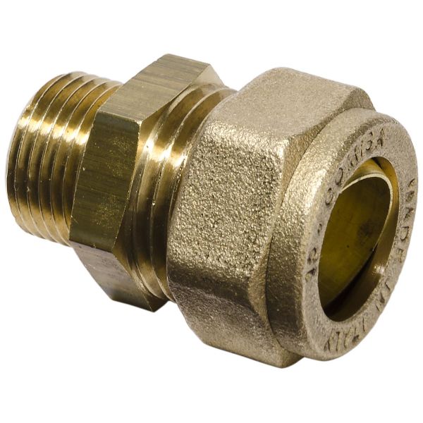 Gelia 3006155042 Kiristysrengasliitin suora, PEXille, sis. tukiholkin ulkokierre, 15xG10