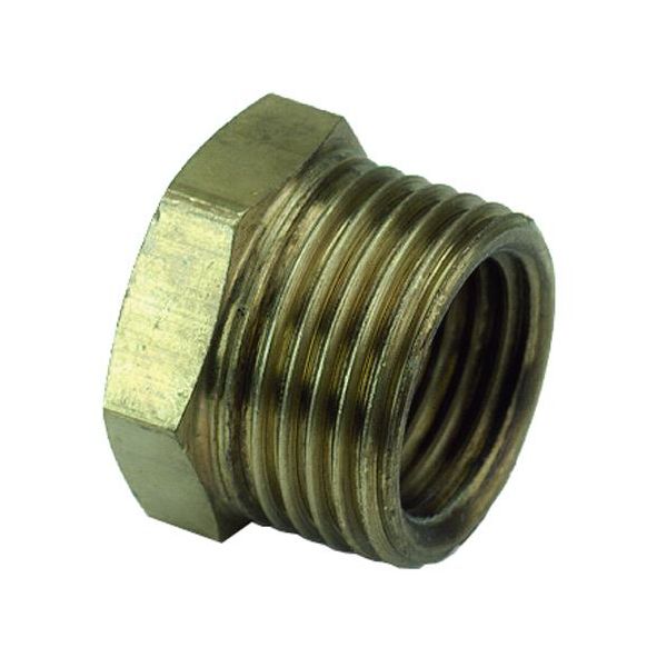 Ezze 3006074982 Metalliholkki sisä- ja ulkokierre G8 X G6 mm, messinkiä