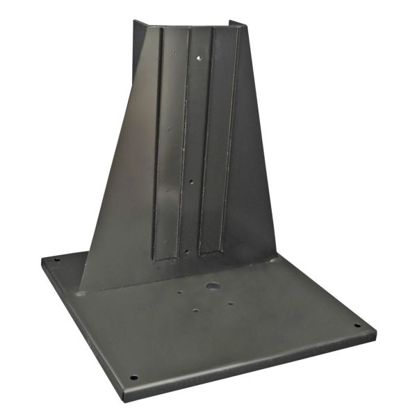 Teletec Connect 100142 Lattiakiinnike linjailmaisimen tolpalle, musta