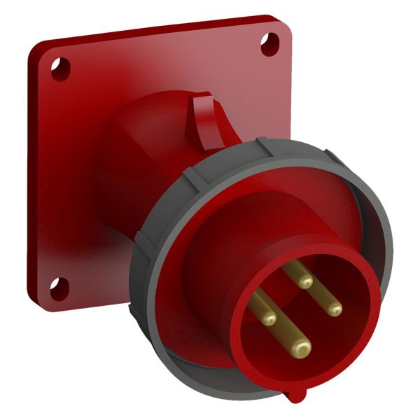 ABB 2CMA102322R1000 Paneelin sisääntulo pikaliitettävä, tärinänkestävä Kulma, 4-nastainen, 16 A
